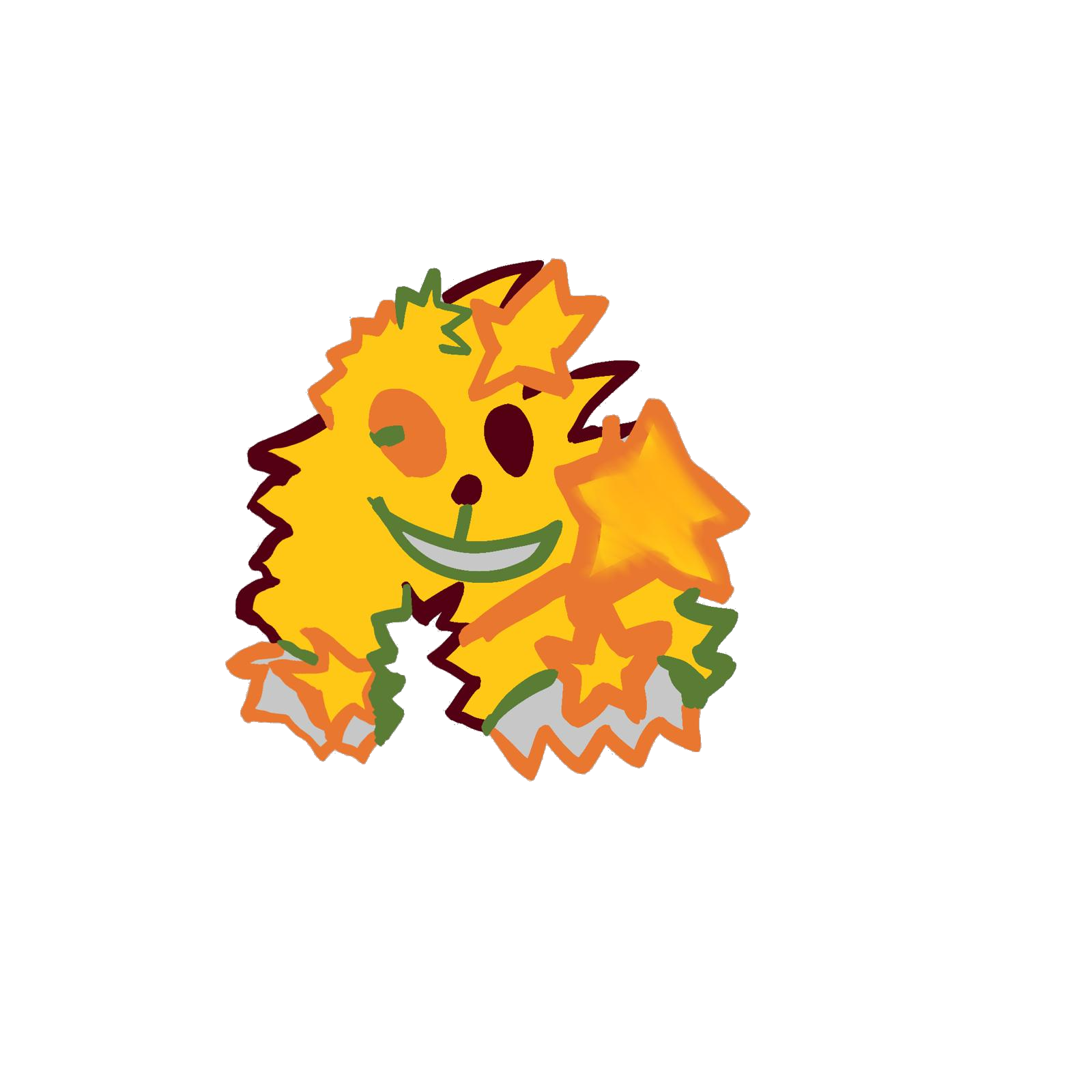 StarMite, the Artist's Stop mascot